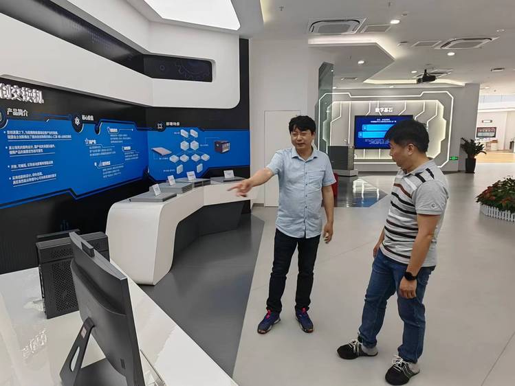 【访企拓岗】学院赴福建星网锐捷通讯股份开展访企拓.