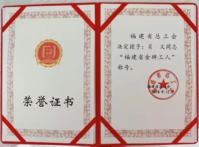 百千工程 | 肖文:创下履约奇迹的“金牌工人”
