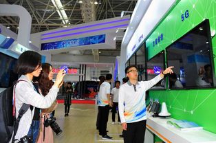 看过来,中国电信的展览很精彩 探访首届数字中国成果展览会中国电信展馆